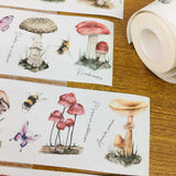 [SAMPLE] 73.5cm Sonia's Illustration Life Mushroom Washi Masking Tape