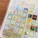 7321 Design Little Petit Prince Stamp Sticker Sheets 80pcs