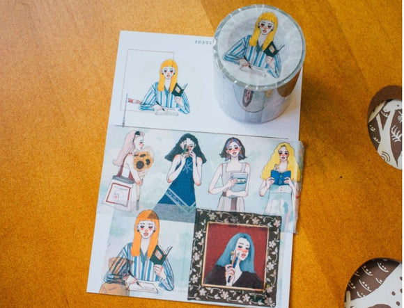 La Dolce Vita Washi Tape: Girls Portrait – Papergame