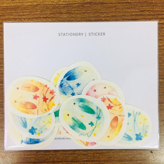Fungus Girl Pastel Hanami Bunny Sticker Flakes Pack