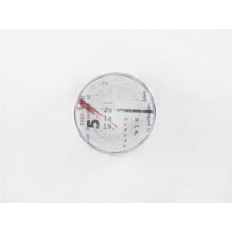 YOHAKU "Collect" Y-015 Washi Masking Tape Roll
