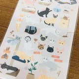 Suatelier Design meow sticker sheet