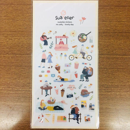 Suatelier Design lovely day sticker sheet