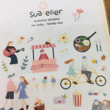 Suatelier Design lovely day sticker sheet