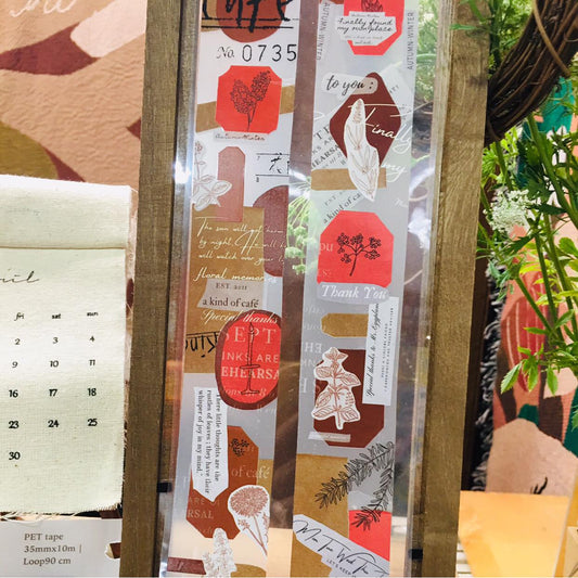 a kind of cafe Finally found my own place PET Masking Tape Roll and Samples