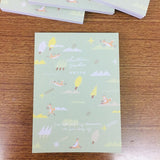 Hello Studio Green Small Paper Notepad