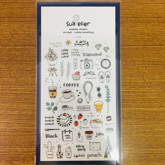 Suatelier Design a daily something sticker sheet