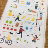 Suatelier Design diet sticker sheet