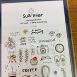 Suatelier Design a daily something sticker sheet