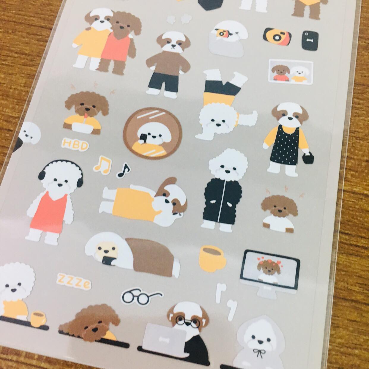 Suatelier Design hodoo sticker sheet