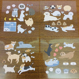 Suatelier Design Dang Dang Seal sticker sheet 4Pc Pack