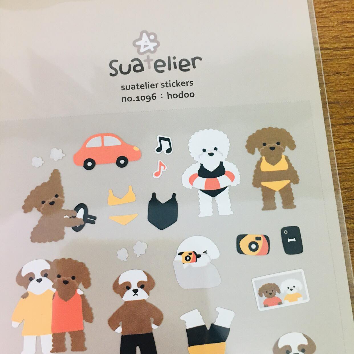 Suatelier Design hodoo sticker sheet