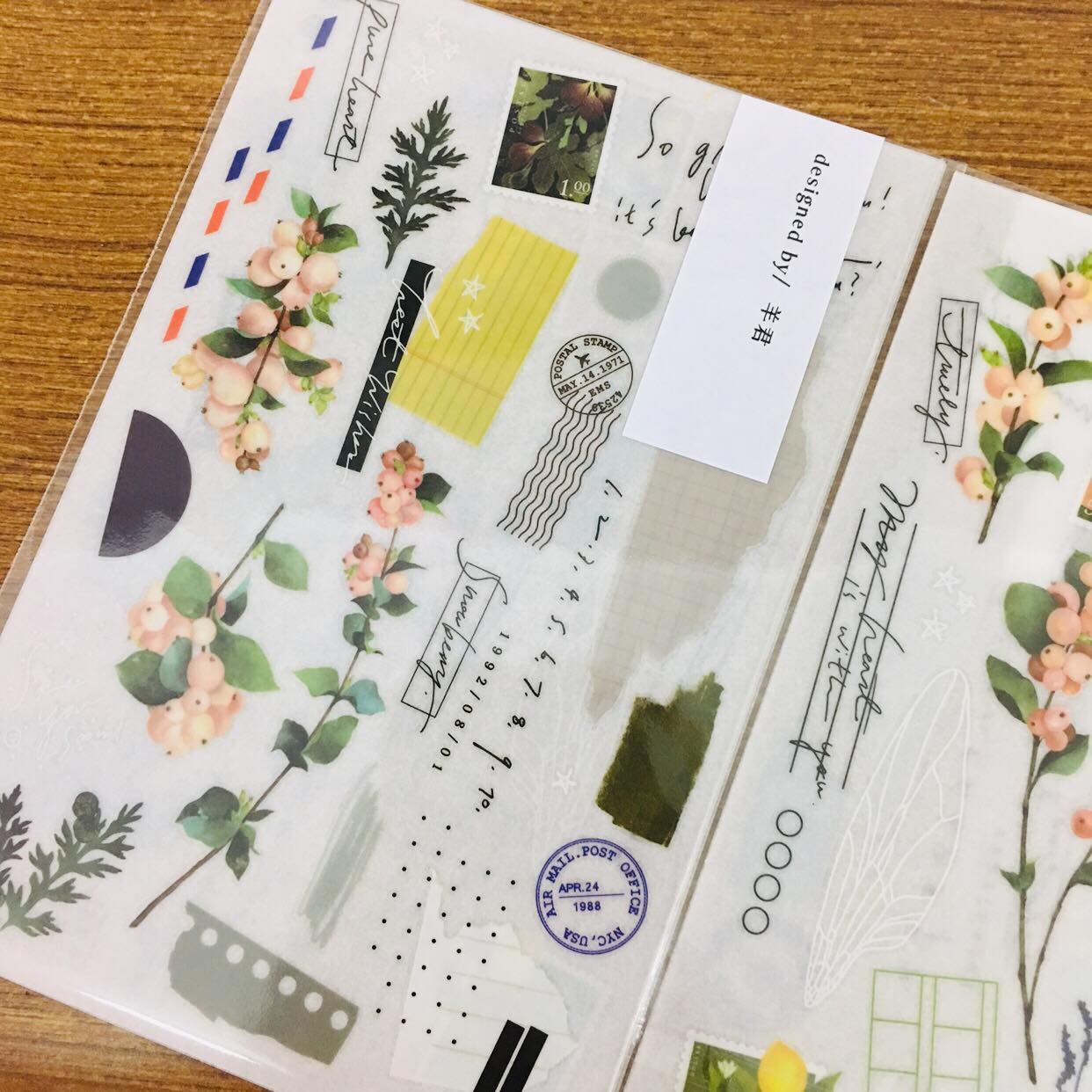 somesortoffern Version 1 Transfer Sticker Sheet Pack