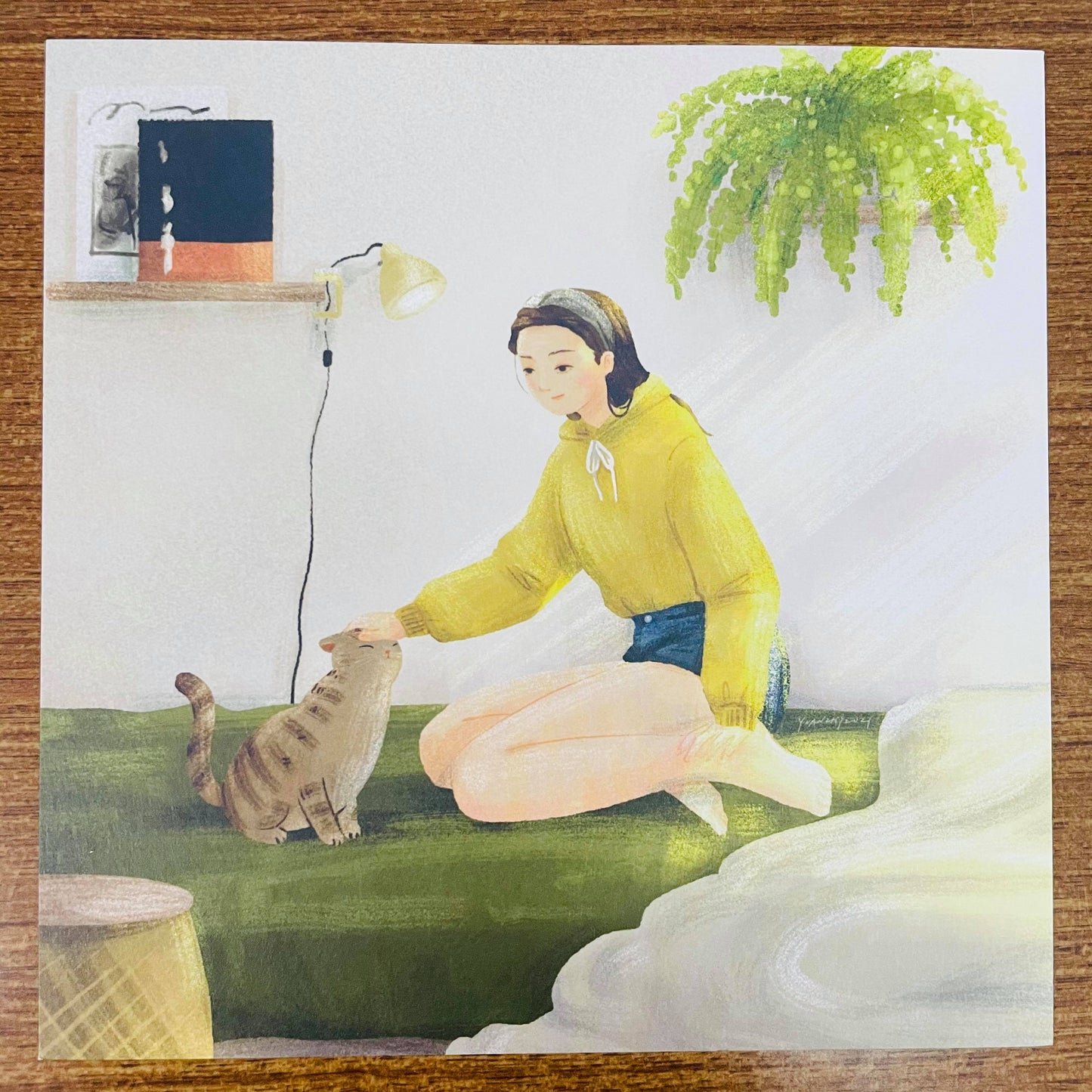 Yuanchii Good Morning Cat Postcard