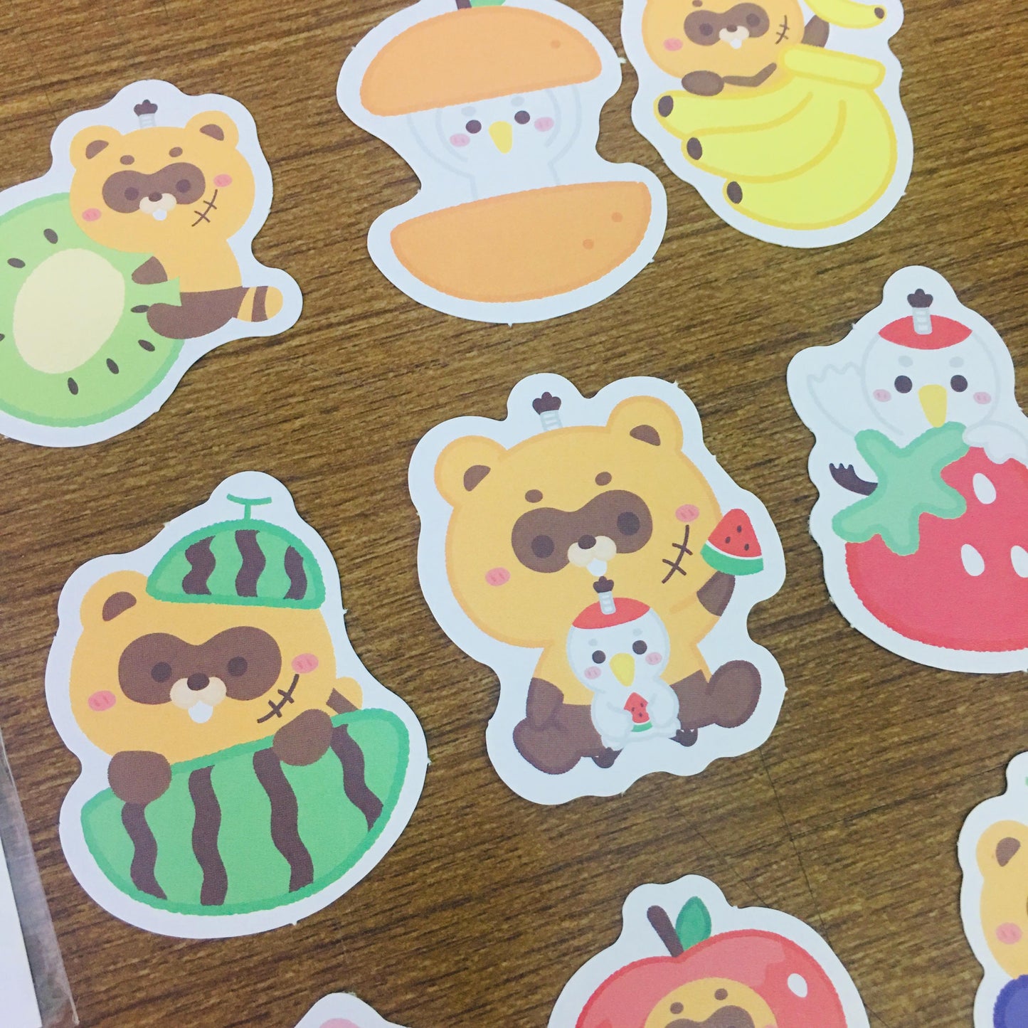 Furafurabushi Fruits Sticker Flakes Pack
