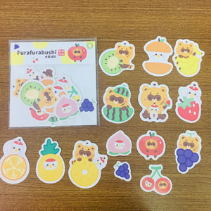 Furafurabushi Fruits Sticker Flakes Pack