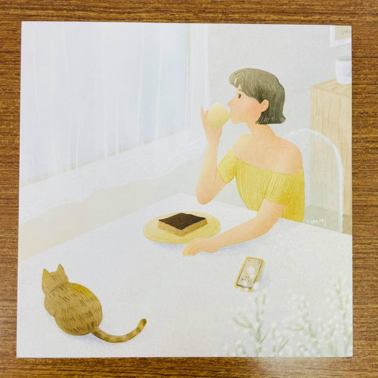Yuanchii Breakfast Time Postcard
