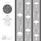 [SAMPLE] 90cm Loidesign Bell Glass PET Tape