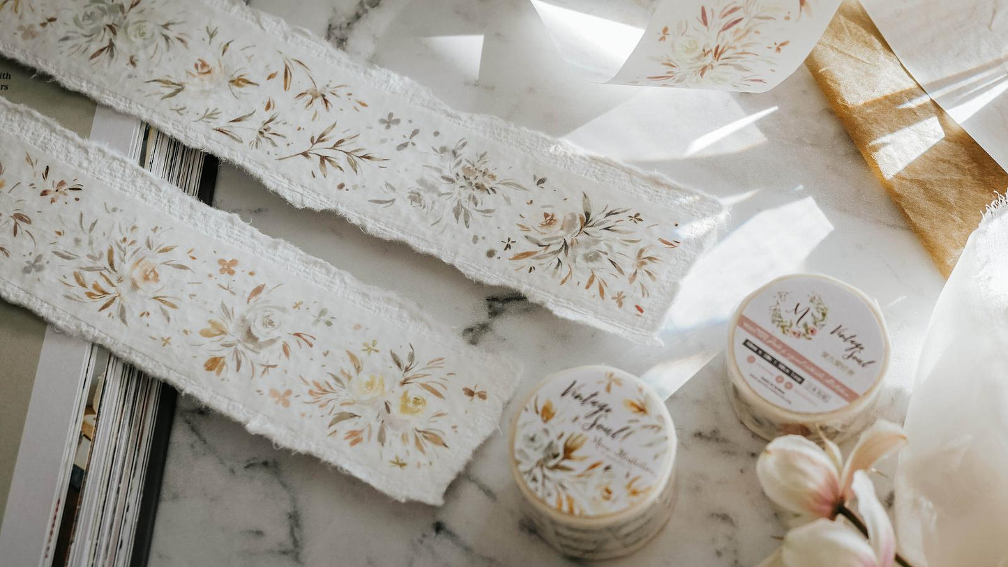 [Samples Only] Meow Illustration Vintage Soul Washi Tape