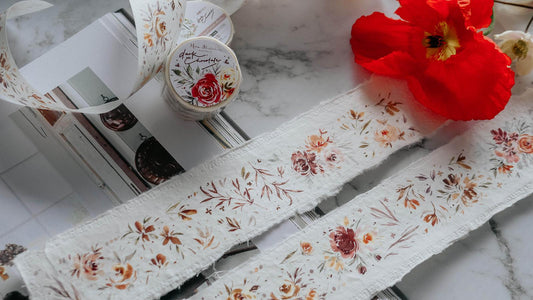 [Samples Only] Meow Illustration Dark Chocolate Washi Tape
