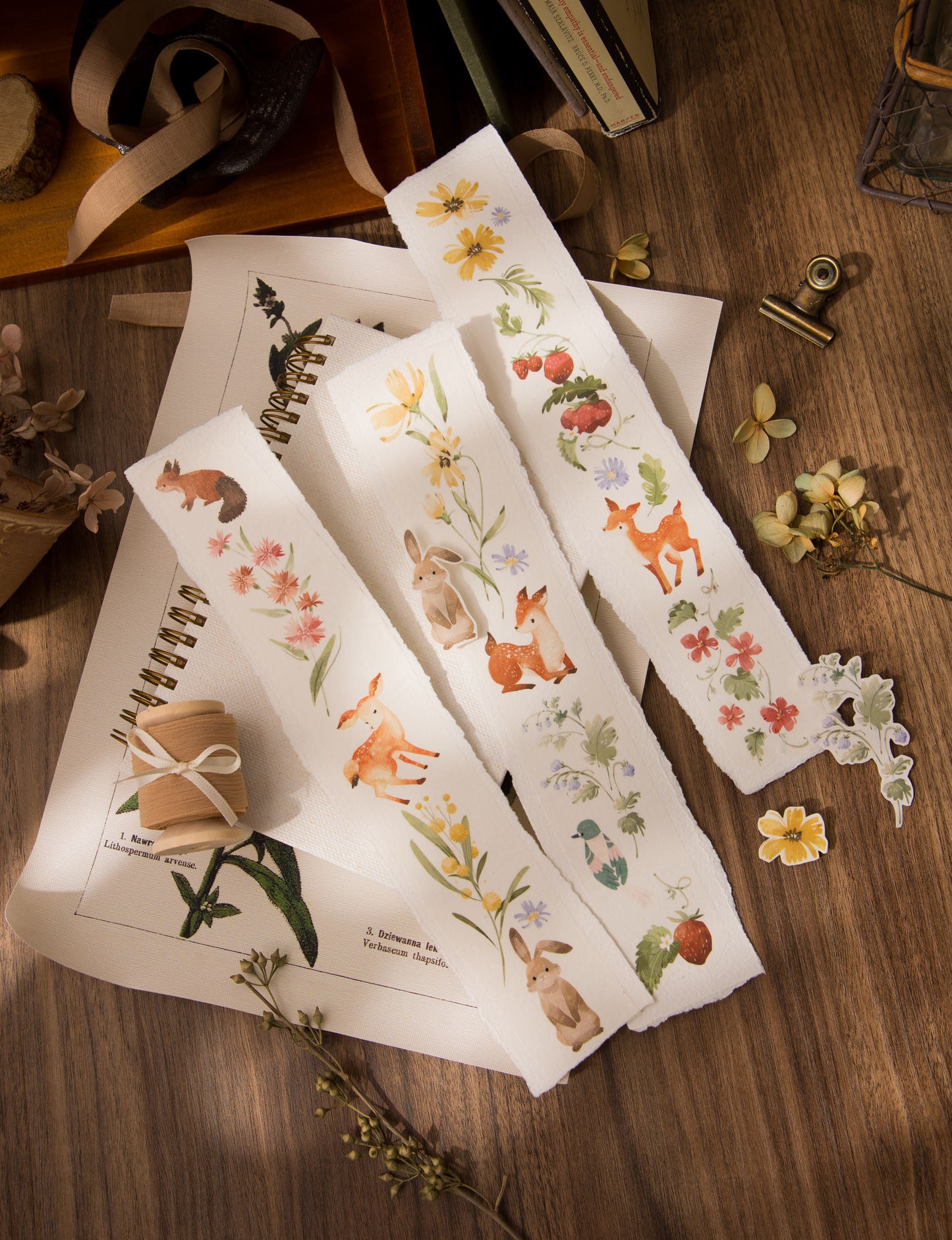 [Samples] wwiinngg Deer Orchard Washi Tape