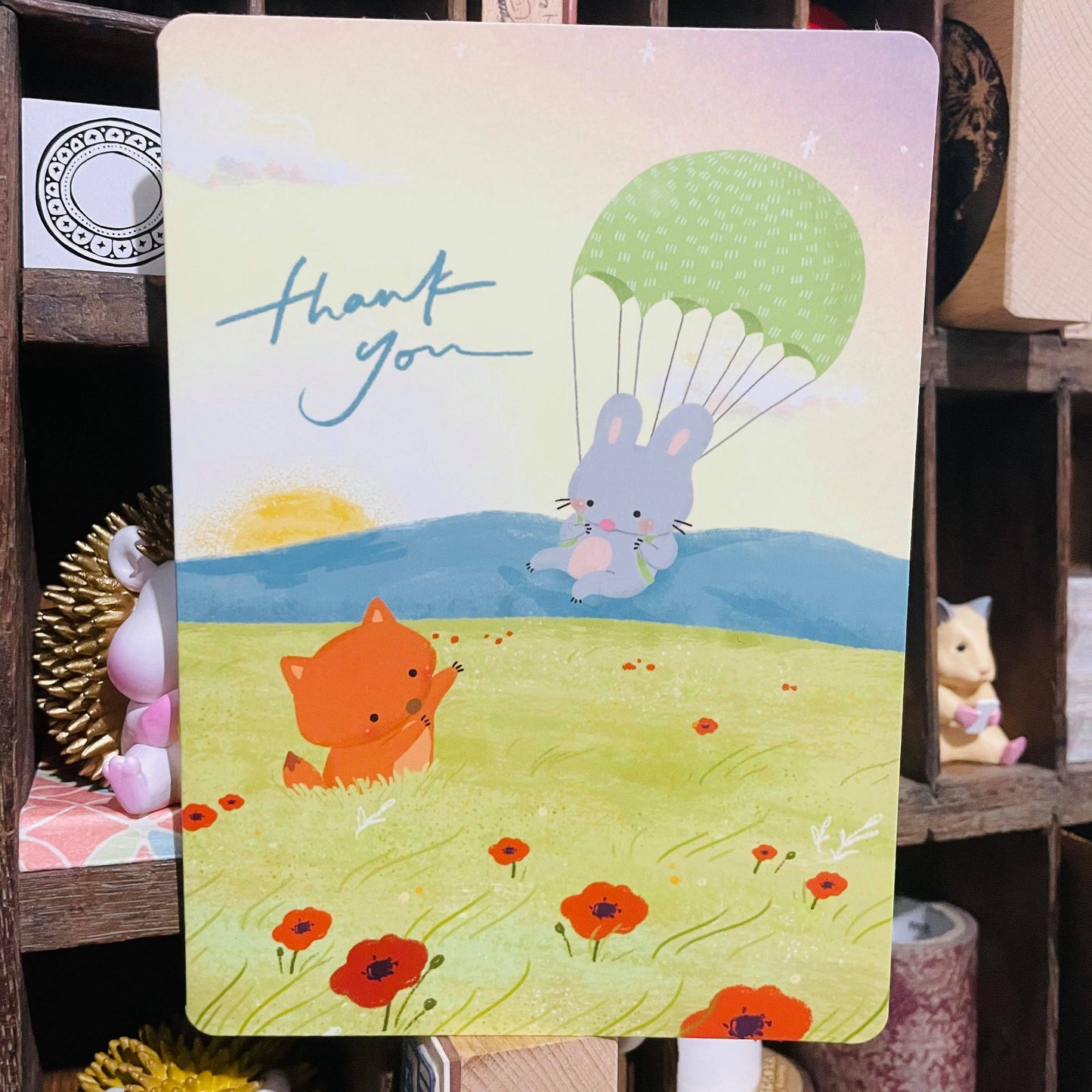 Mandie and Friends Thank you Card