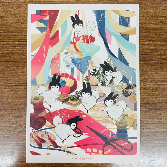 Bubukai Dragon Boat Festival Ver.1 Paper Postcard