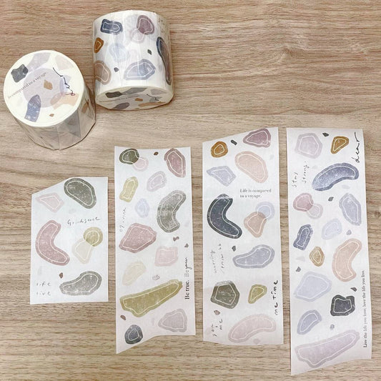 Pion Die-cut Grindstone Washi Tape Roll or Sample