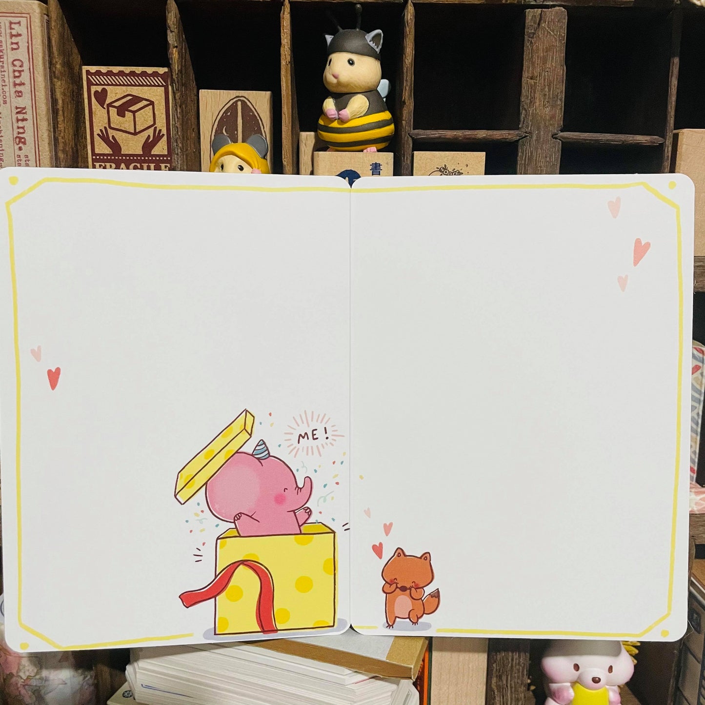 Mandie and Friends I know what your favorite gift is Card