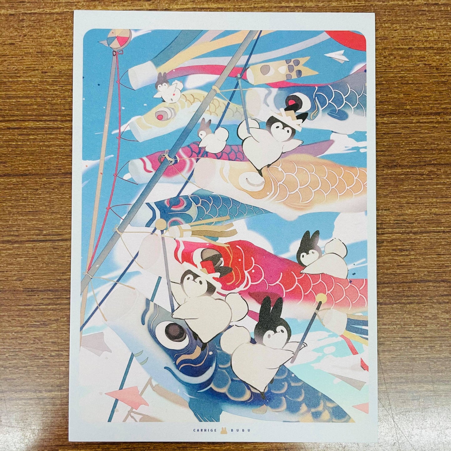 Bubukai Children's Day Paper Postcard