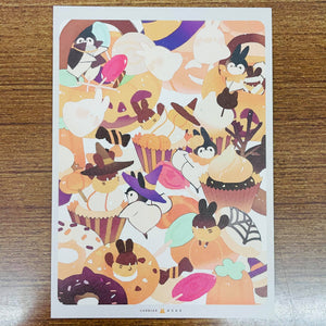 Tachibana Kai Halloween Paper Postcard