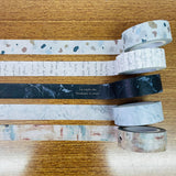 BERG x Pion 5 Kinds of Simple Washi Masking Tape SAMPLES