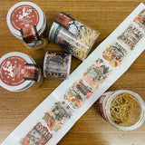 Tachibana Kai USA Food Washi Tape Roll and Samples