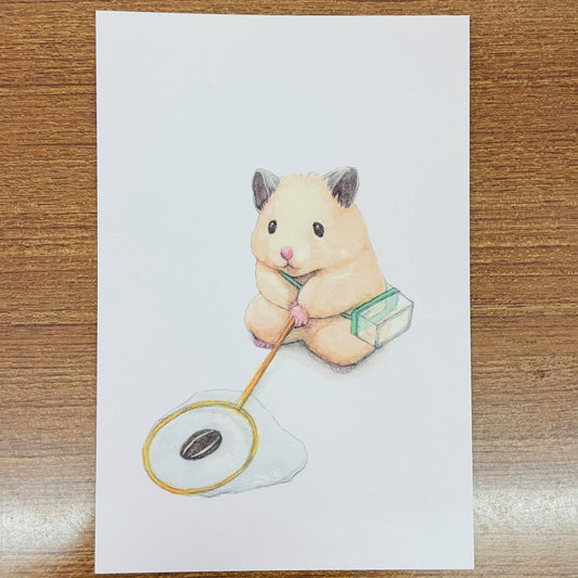Sukeroku Caught You! Postcard