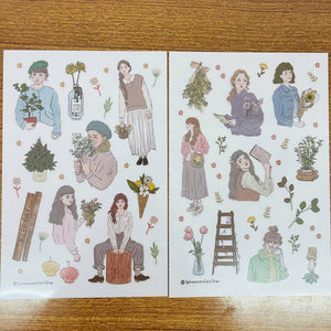 Bon Bon Flowerholic Transfer Sticker