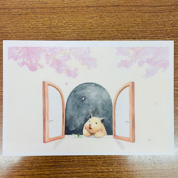 Sukeroku Pretty Sakuras Postcard