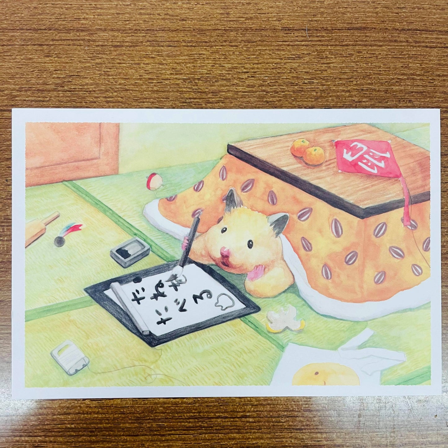 Sukeroku Cozy Writing Postcard