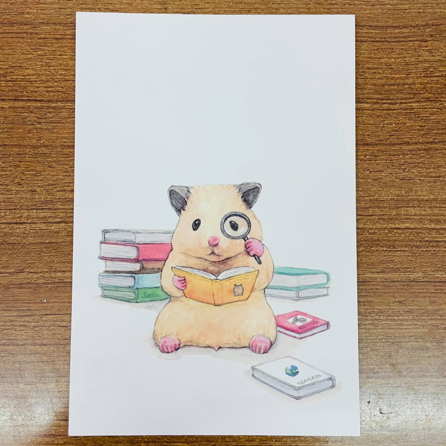 Sukeroku Investigating Postcard