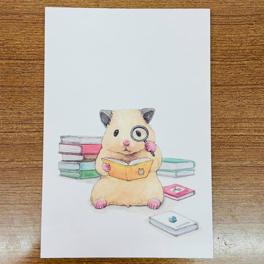 Sukeroku Investigating Postcard
