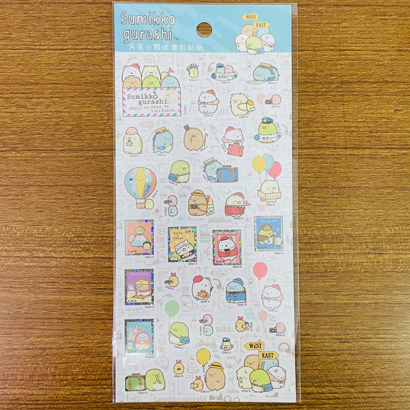 Sumikko Gurashi Holo Foiled Travel Sticker Sheet