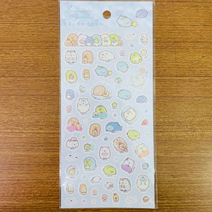 Sumikko Gurashi Holo Foiled Sea Animals Sticker Sheet