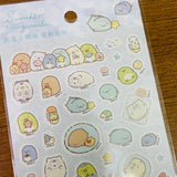 Sumikko Gurashi Holo Foiled Sea Animals Sticker Sheet