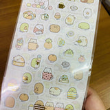 Sumikko Gurashi Gold Foiled Cup Sticker Sheet
