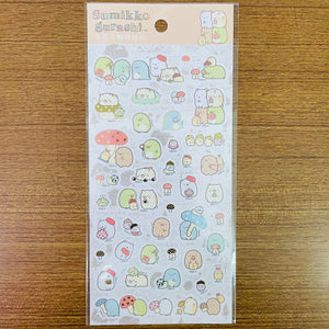 Sumikko Gurashi Gold Foiled Mushroom Sticker Sheet