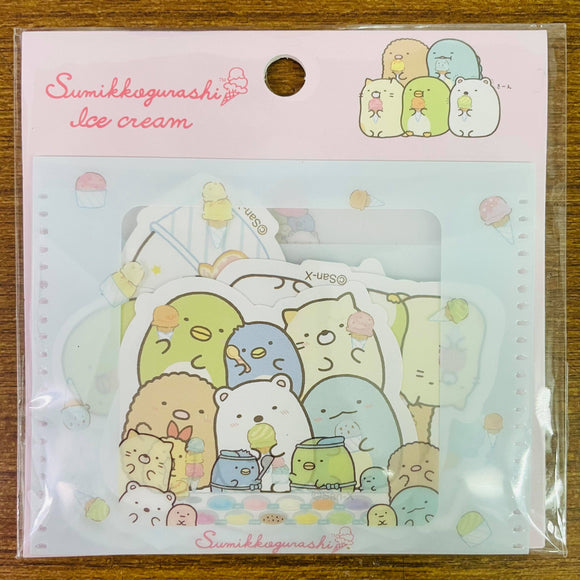 Sumikko Gurashi Ice Cream Sticker Flakes Pack