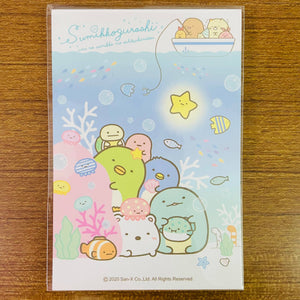 Sumikko Gurashi Sea Animals Medium Notepad Sheets