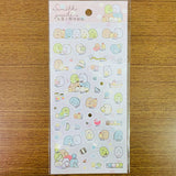 Sumikko Gurashi Gold Foiled Plushies Sticker Sheet