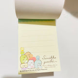 Sumikko Gurashi Plushie Small Notepad Sheets