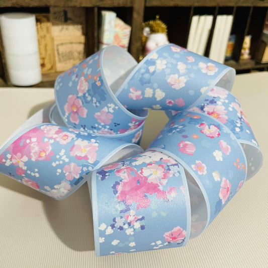 Polly Terrace City Pattern Japan Sakura Day Tape Roll and Samples