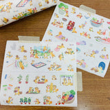 Kitsunebiyori #3 Washi Sticker Sheets Pack